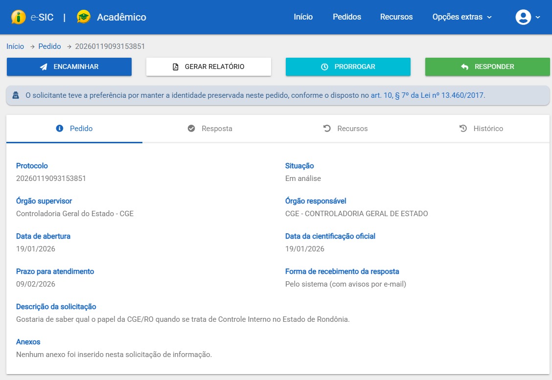 Visualizacao Resposta